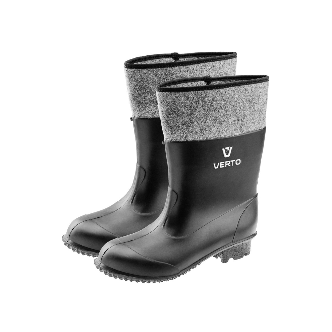 Veltiniai guminiai batai  PVC, dydis 39 Veltiniai guminiai batai  PVC, dydis 39