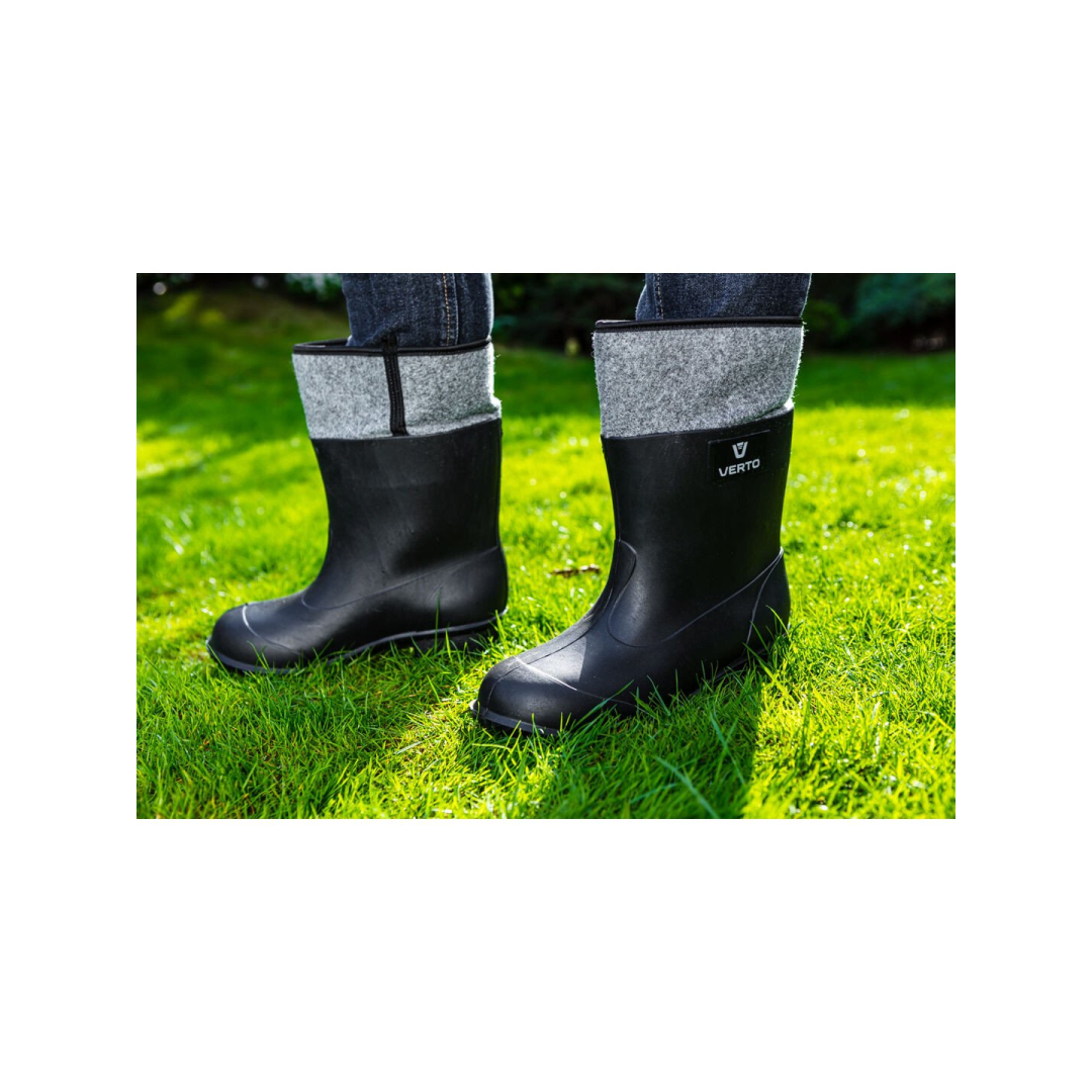 Veltiniai guminiai batai  PVC, dydis 40 1 Veltiniai guminiai batai  PVC, dydis 40 1