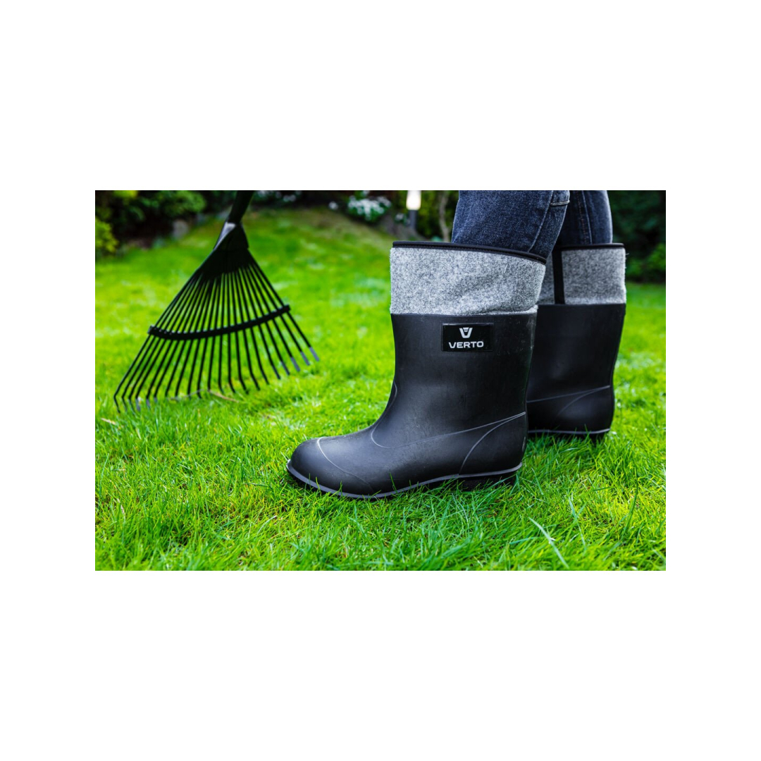 Veltiniai guminiai batai  PVC, dydis 46 2 Veltiniai guminiai batai  PVC, dydis 46 2