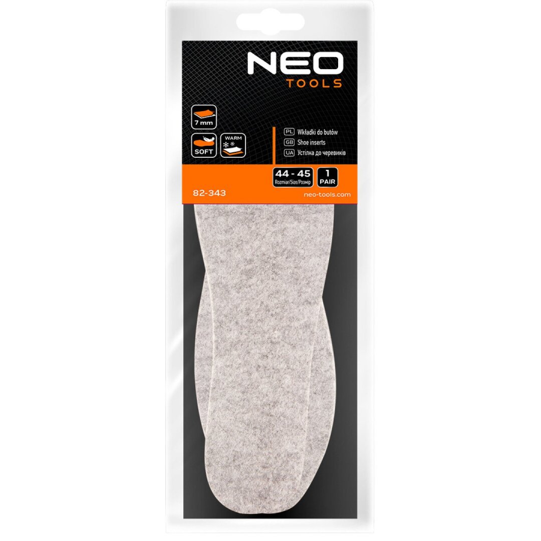 Veltinio batų vidpadžiai, dydis 44-45 1