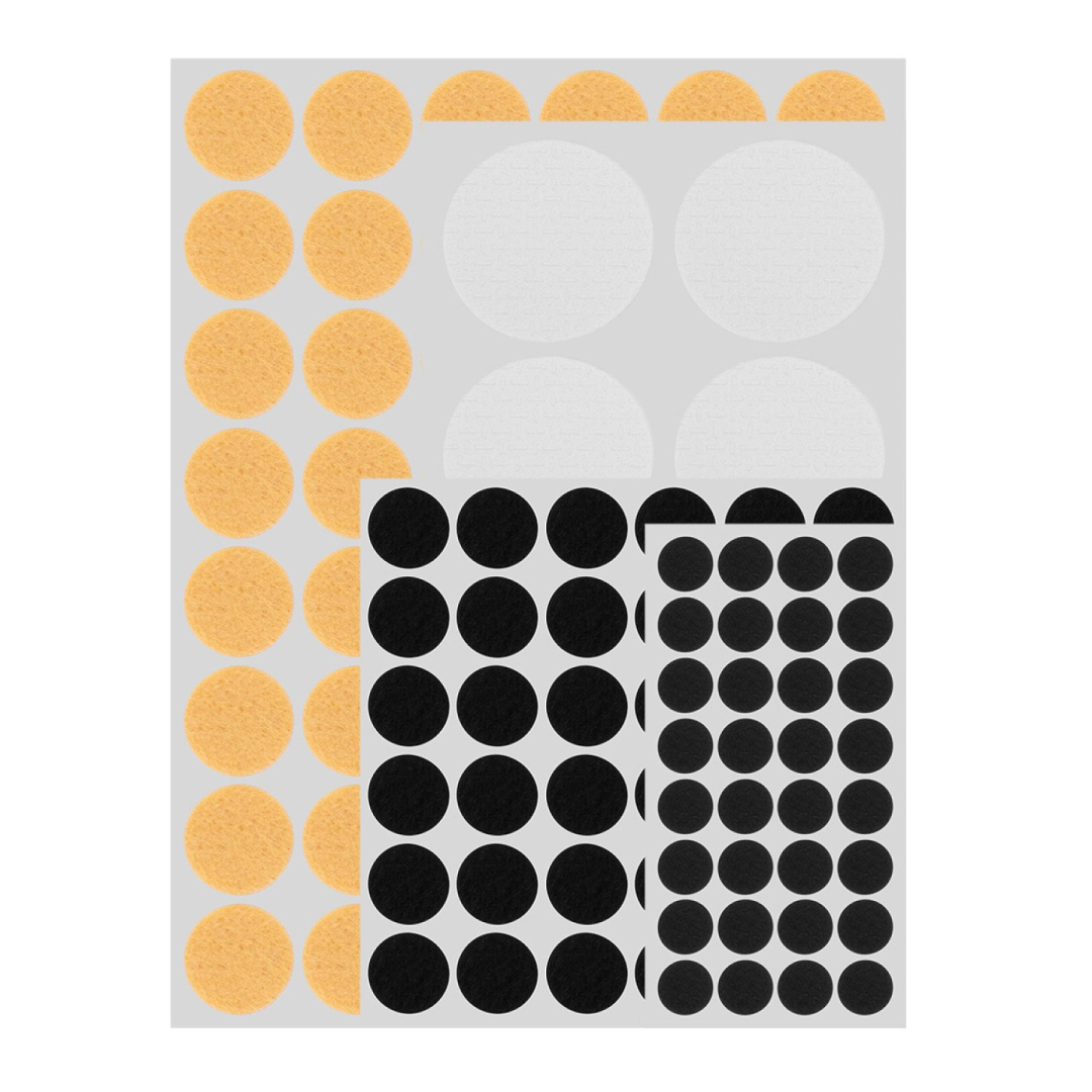 Veltinio ir putplasčio EVA lipnūs trinkelės, mišinys, 124 vnt. 7