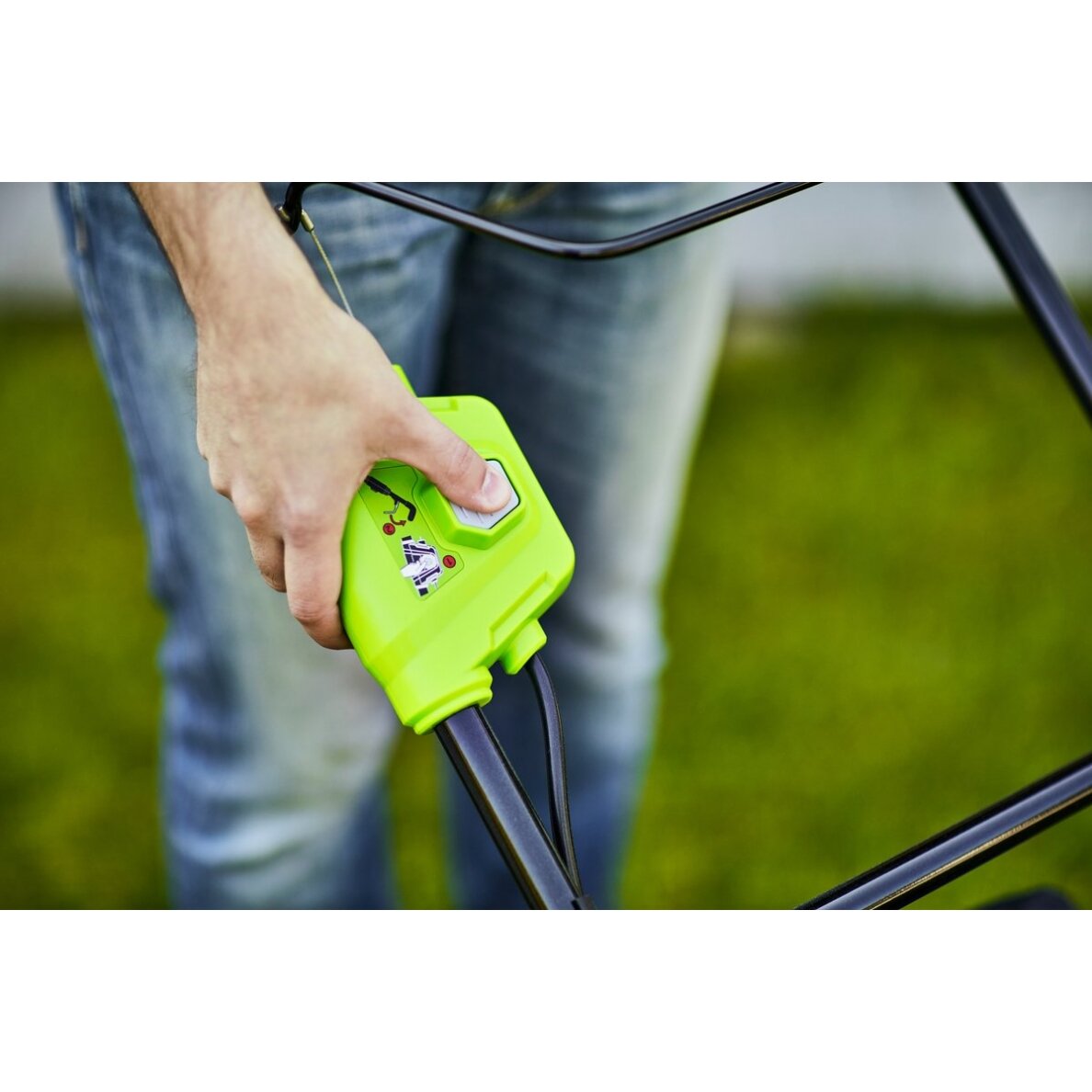 Akumuliatorinė vejapjovė Greenworks G40LM41K4, 40 V, 4,0 Ah, 41 cm 5