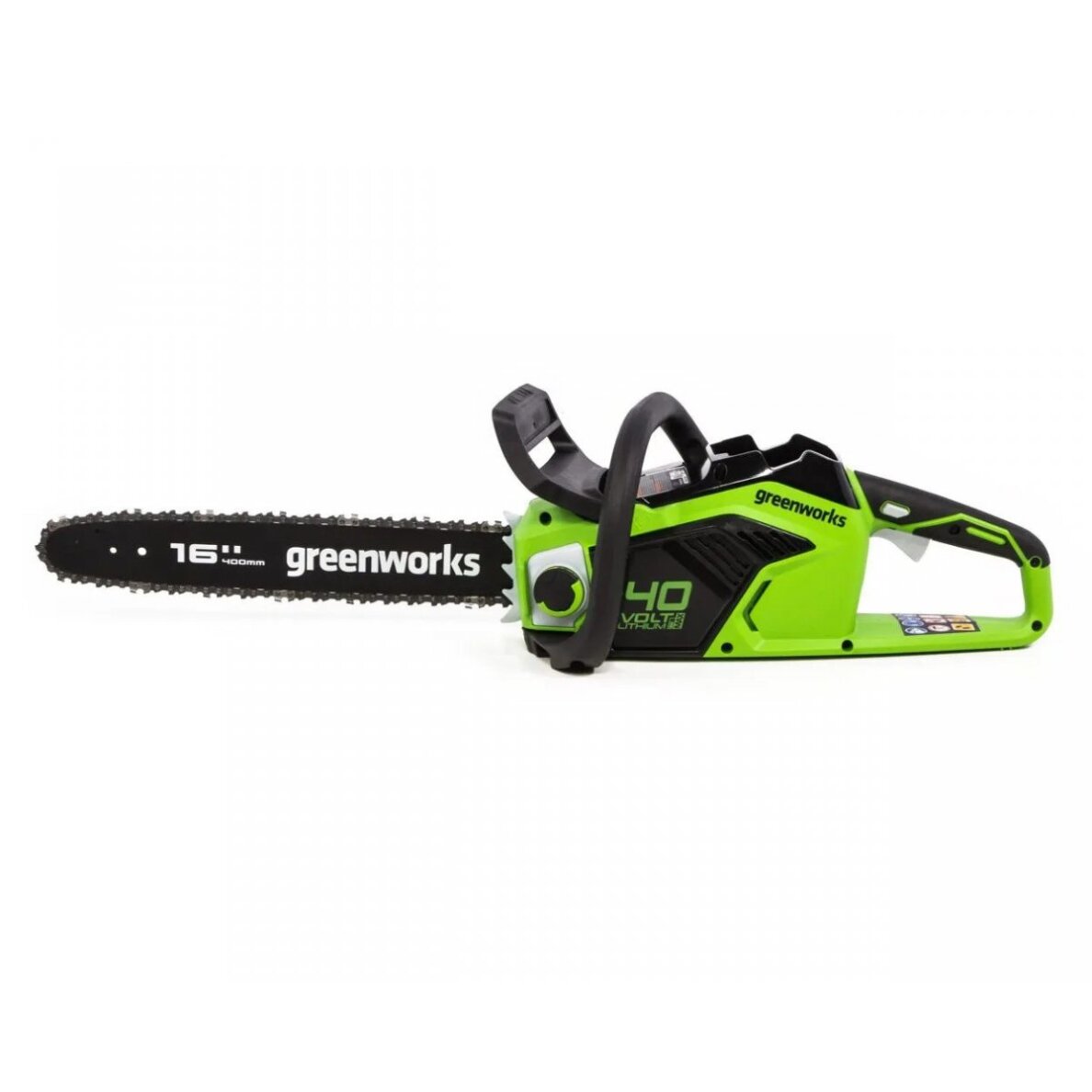 VEJAPJOVĖ SAVAEIGĖ + PŪSTUVAS+GRANDINIS PJŪKLAS Greenworks gd40lm46spk4+gd40bvIIk4+gd40cs18k4, 46cm, 40V, 3X4Ah 29