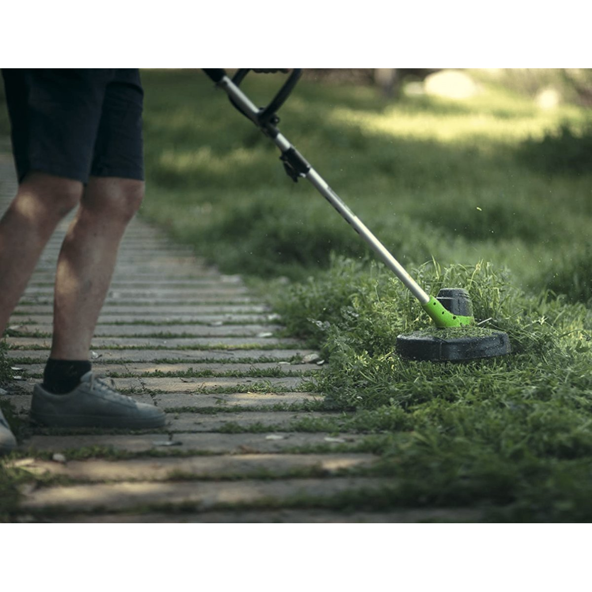 VEJAPJOVĖ SAVAEIGĖ + STYGINĖ ŽOLIAPJOVĖ Greenworks gd40lm46spk4x+g40lt, 46cm, 40V, 2X4Ah 8