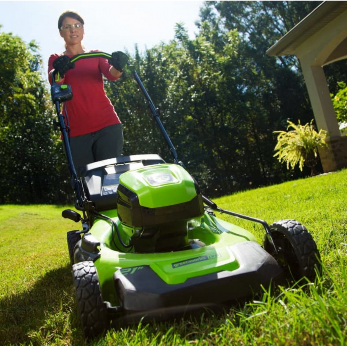 VEJAPJOVĖ STUMDOMA Greenworks GD60LM46HP, 60V, 46cm, (tik įrankis) 2 VEJAPJOVĖ STUMDOMA Greenworks GD60LM46HP, 60V, 46cm, (tik įrankis) 2