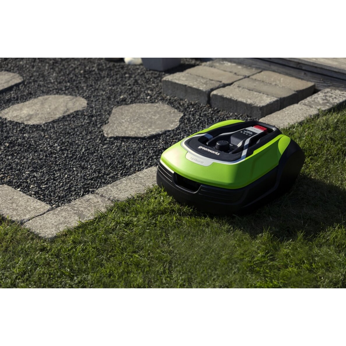 Vejos pjovimo robotas Greenworks OPTIMOW 10, iki 1000 m2 5