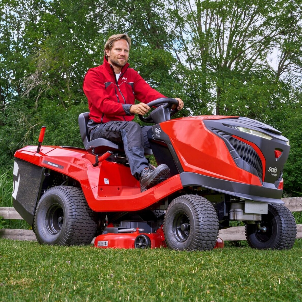 Vejos pjovimo traktorius SOLO by AL-KO T18-105.4 HD V2 5