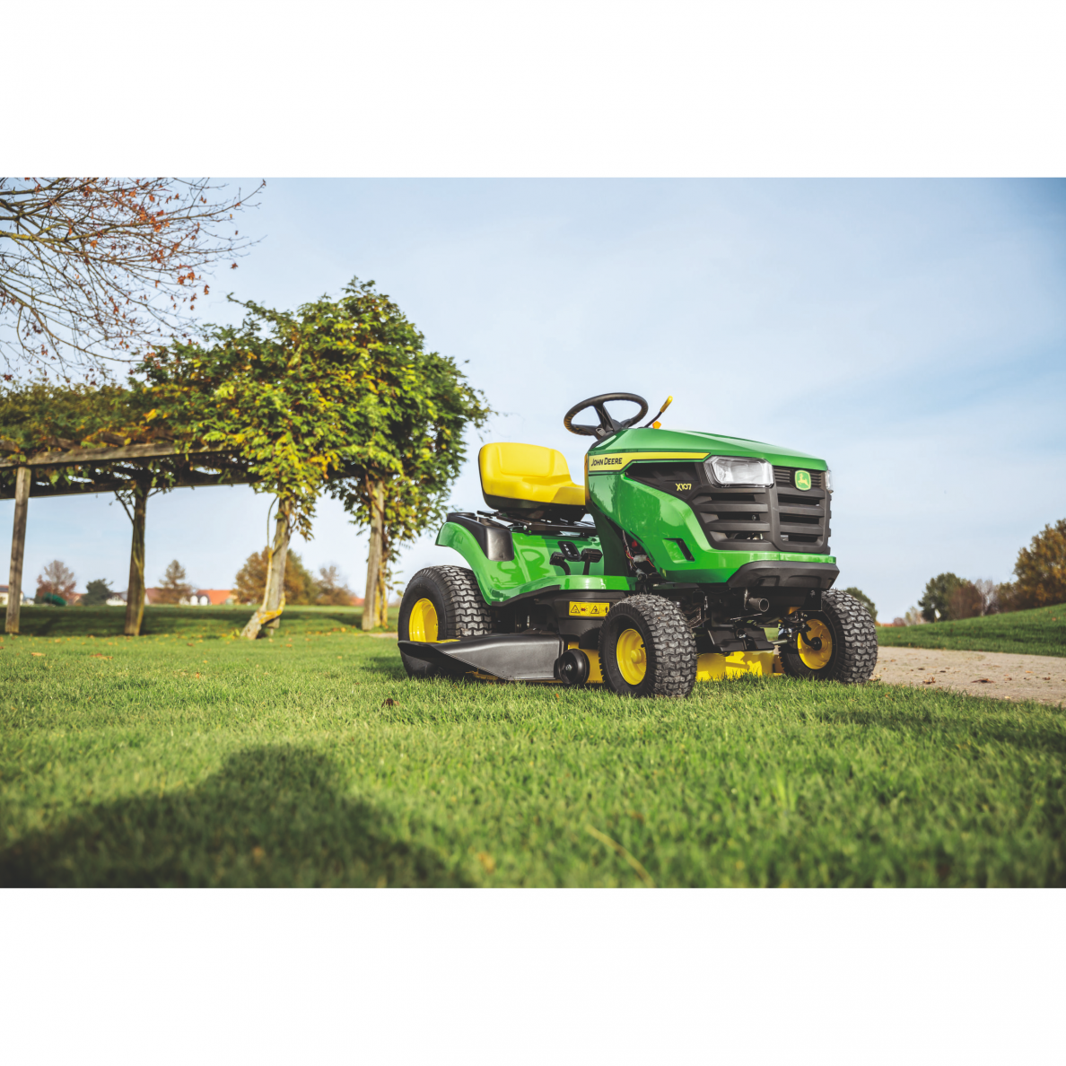 Vejos traktoriukas John Deere X107, 11,11 kW, 107 cm 7