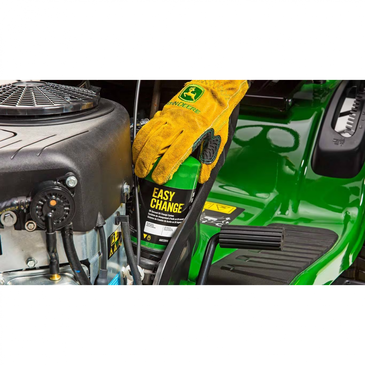 Vejos traktoriukas John Deere X167 122 cm 3