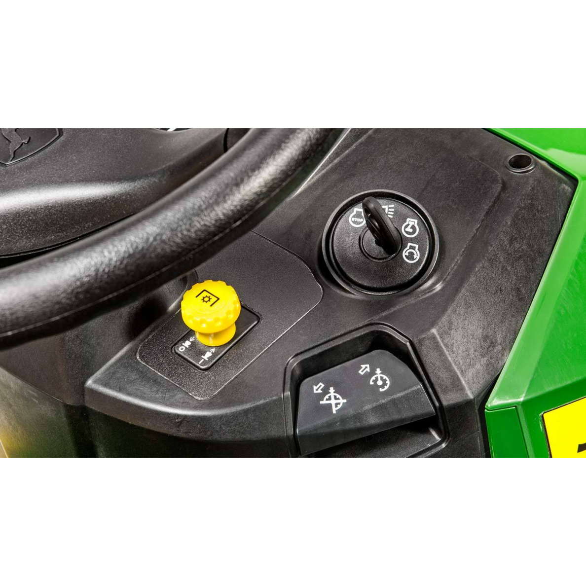 Vejos traktoriukas John Deere X167 122 cm 4