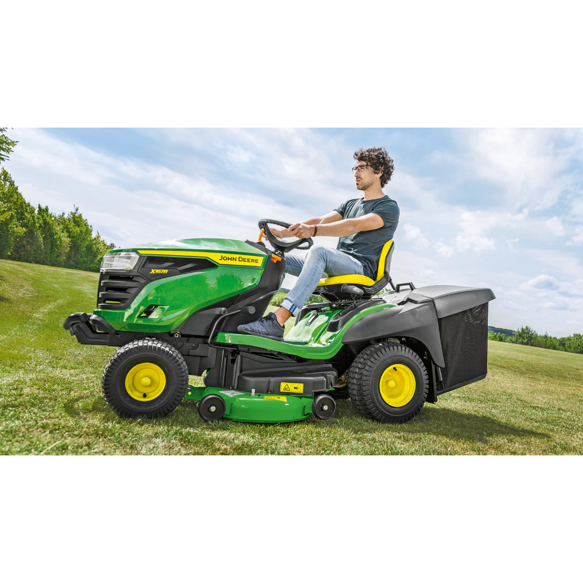 Vejos traktoriukas John Deere X167R, 12,2 kW, 107 cm 3 Vejos traktoriukas John Deere X167R, 12,2 kW, 107 cm 3