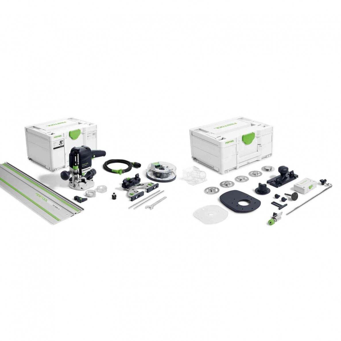 Vertikalus frezeris Festool OF 1010 REBQ-FS-Set+Box (578053)