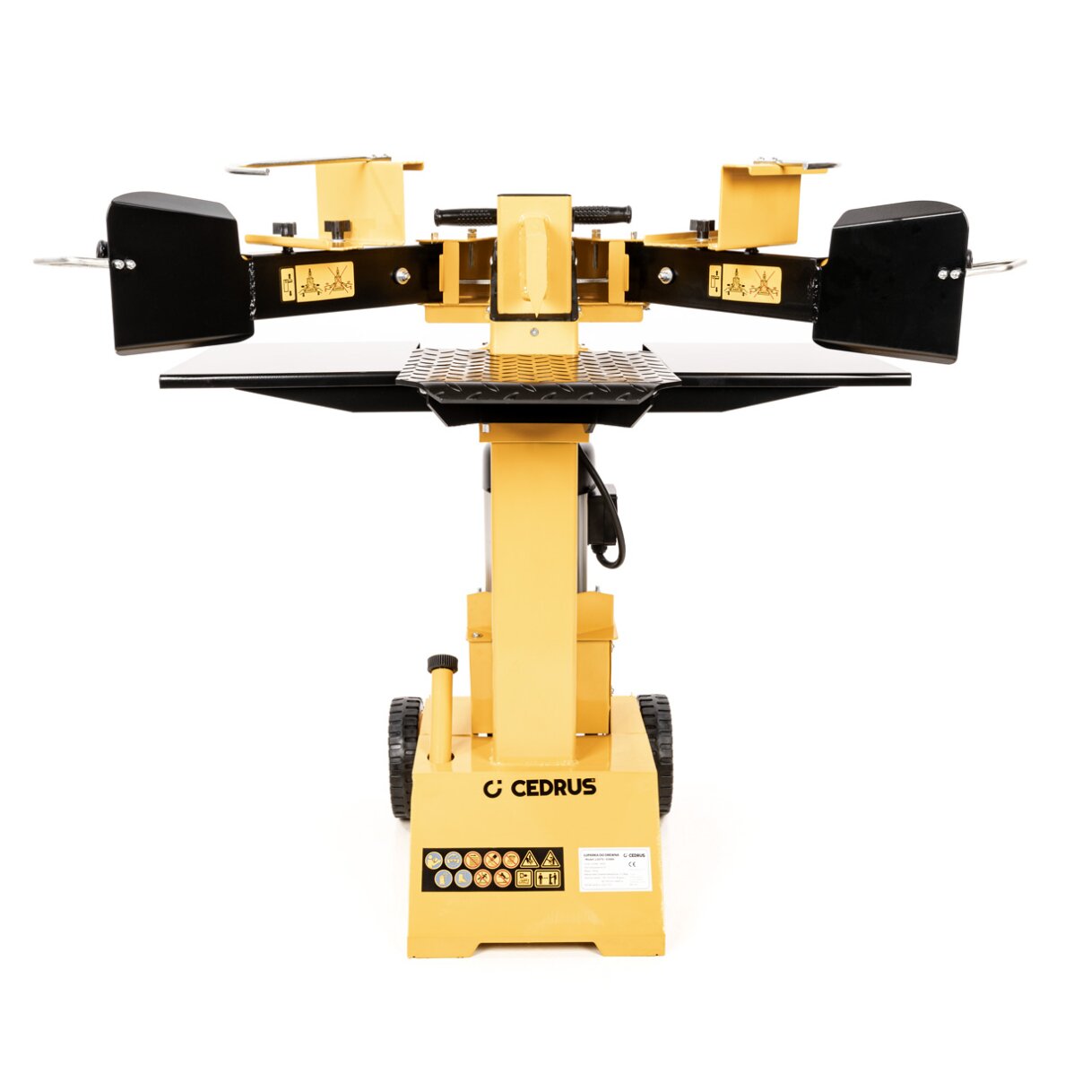 Elektrinis malkų skaldytuvas Cedrus CEDLS07V 8T, 3,8 kW 1 Elektrinis malkų skaldytuvas Cedrus CEDLS07V 8T, 3,8 kW 1