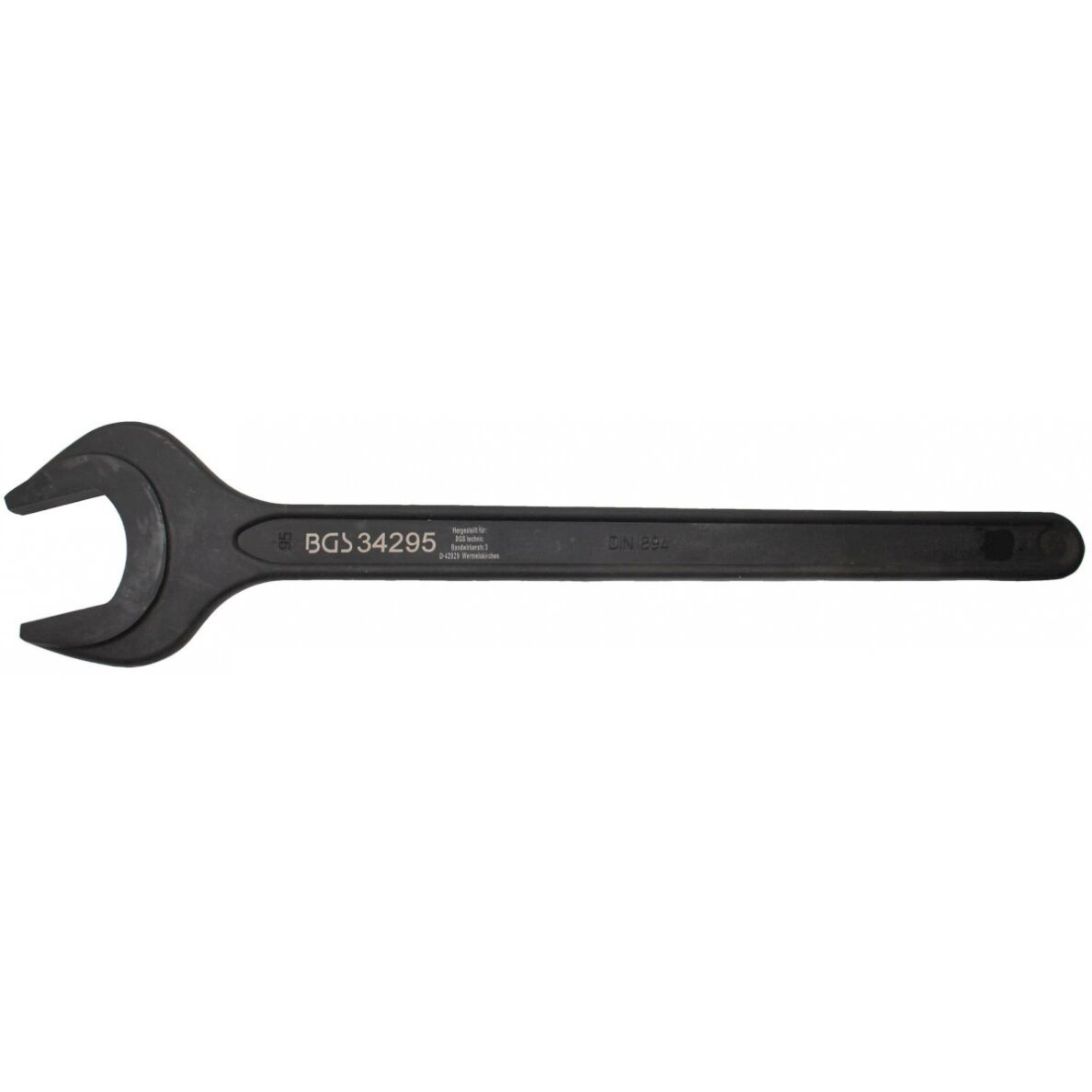 Veržliaraktis atviru galu vienpusis | 95 mm (34295) Veržliaraktis atviru galu vienpusis | 95 mm (34295)