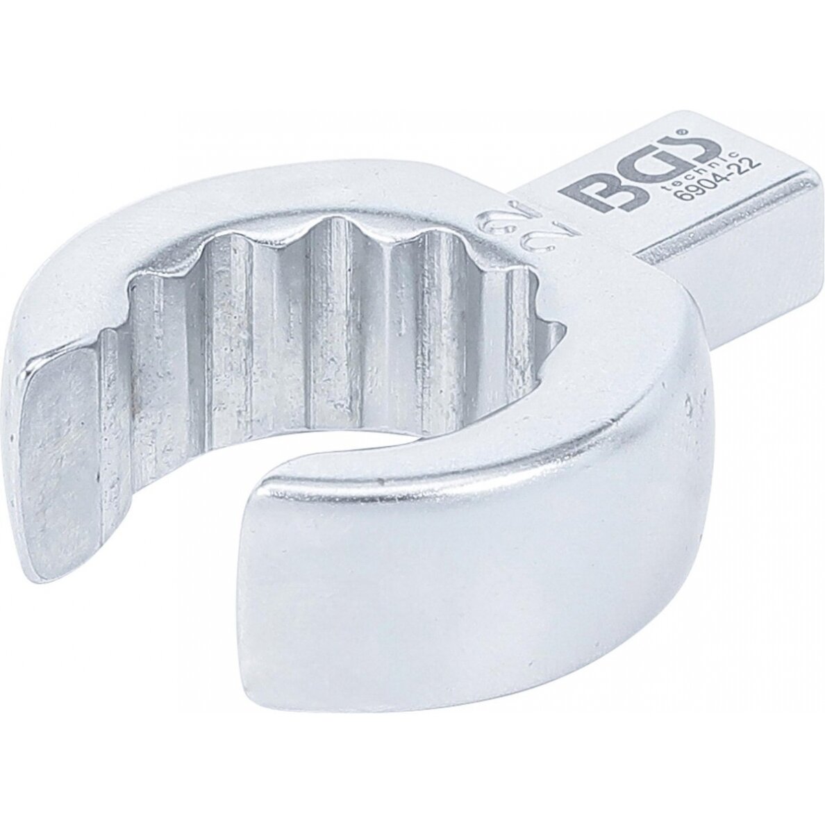 Veržliaraktis įstatomas kilpinis | atviras tipas | 22 mm (6904-22) Veržliaraktis įstatomas kilpinis | atviras tipas | 22 mm (6904-22)