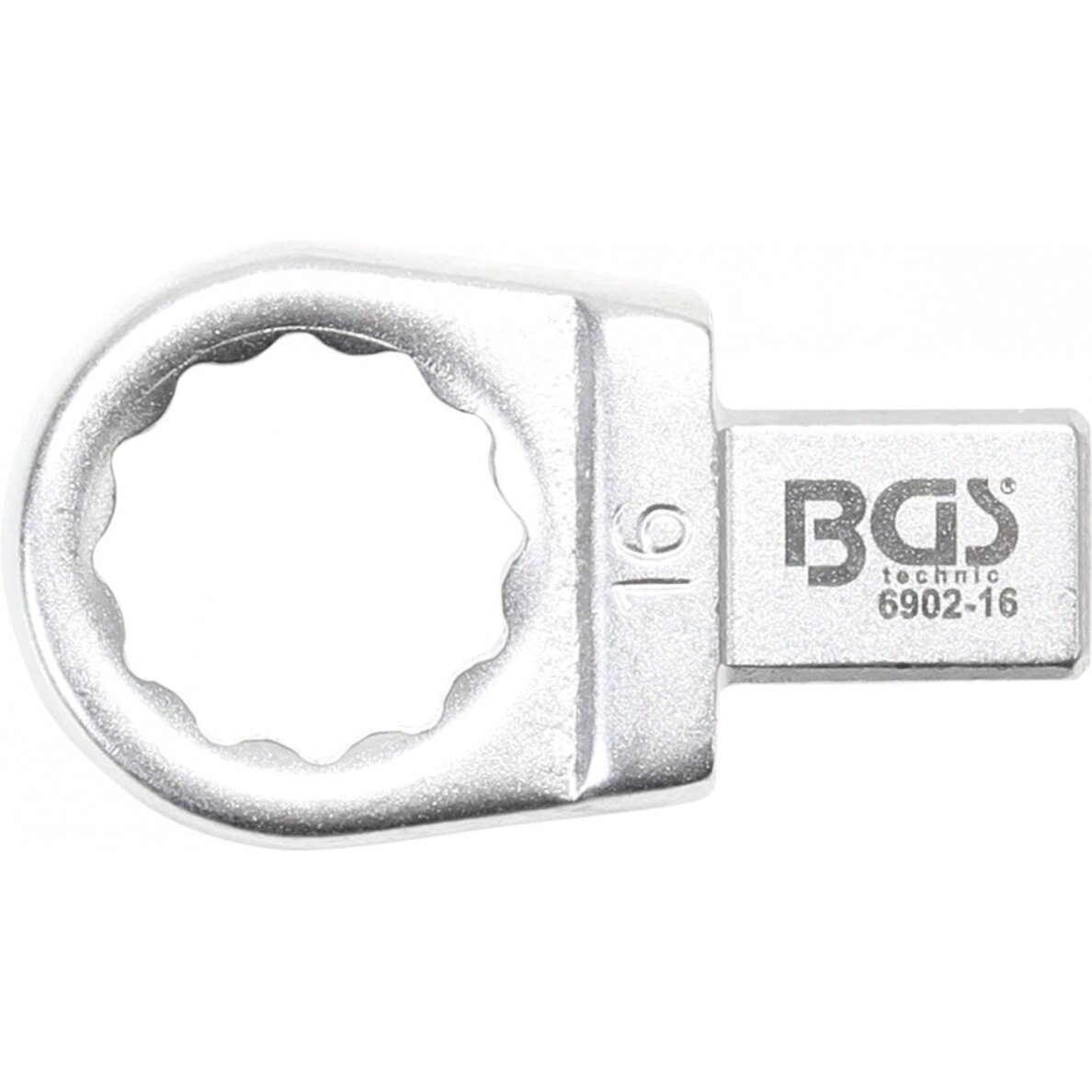 Veržliaraktis įstatomas kilpinis | uždaras tipas | 16 mm (6902-16) Veržliaraktis įstatomas kilpinis | uždaras tipas | 16 mm (6902-16)