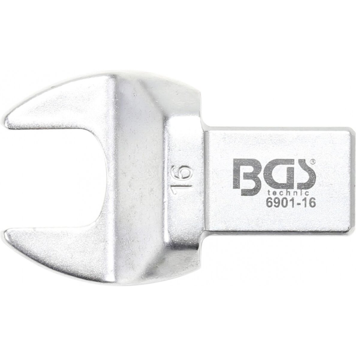 Veržliaraktis įstatomas plokščias | atviras tipas | 16 mm (6901-16) Veržliaraktis įstatomas plokščias | atviras tipas | 16 mm (6901-16)