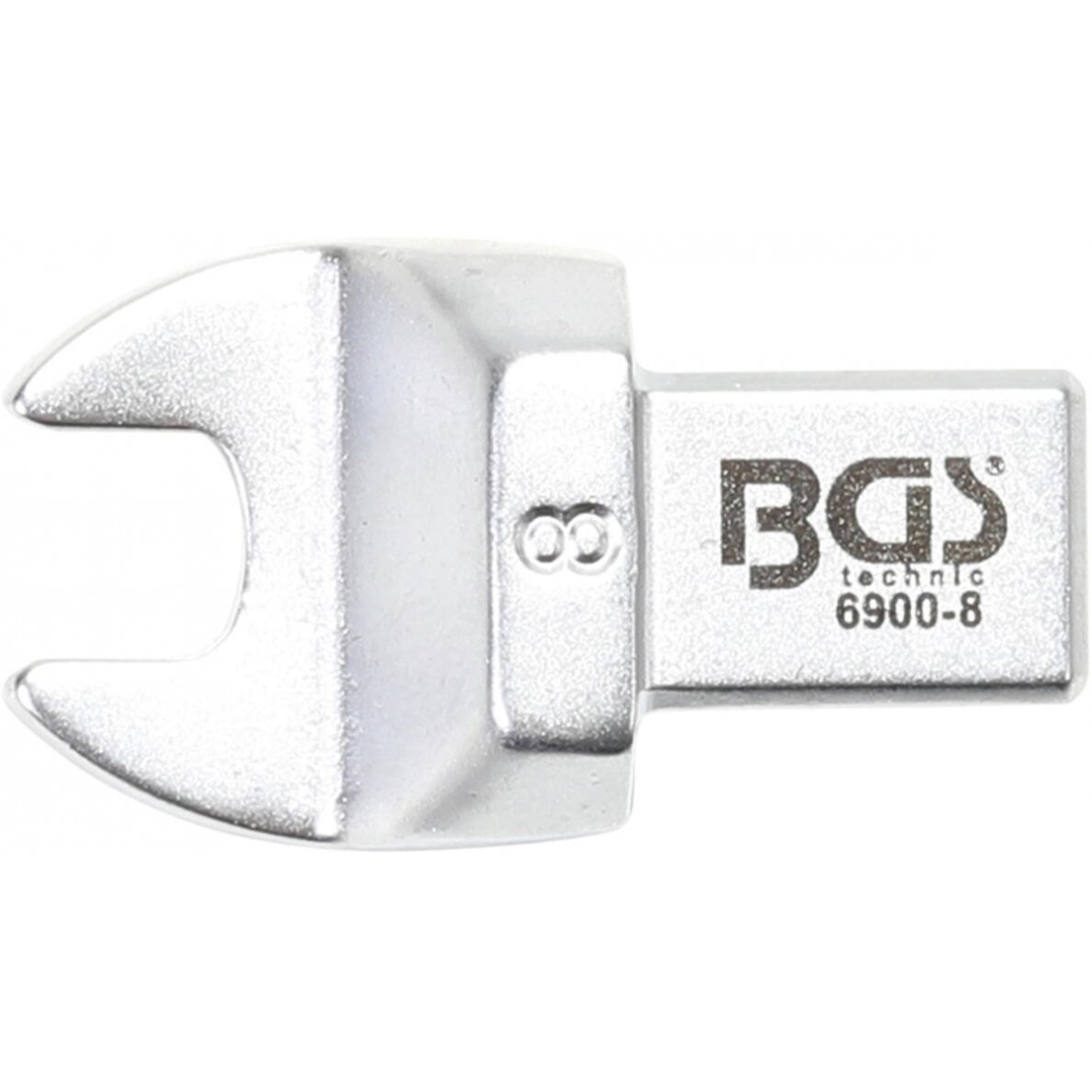 Veržliaraktis įstatomas plokščias | atviras tipas | 8 mm (6900-8) Veržliaraktis įstatomas plokščias | atviras tipas | 8 mm (6900-8)