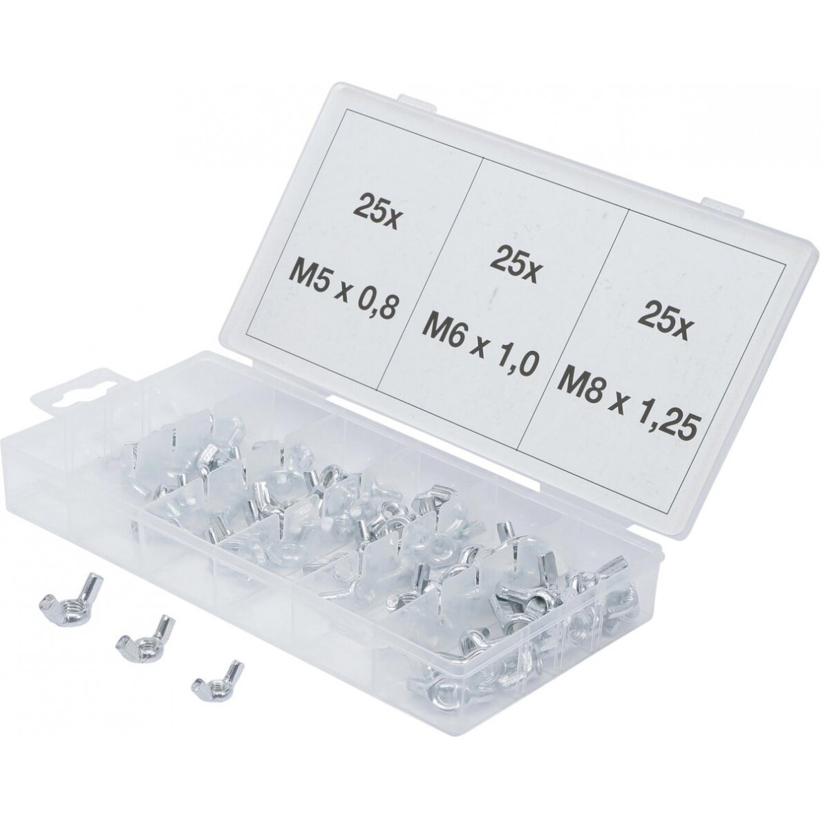 Veržlių "Peteliškių"rinkinys | 75 vnt. (8133) Veržlių "Peteliškių"rinkinys | 75 vnt. (8133)