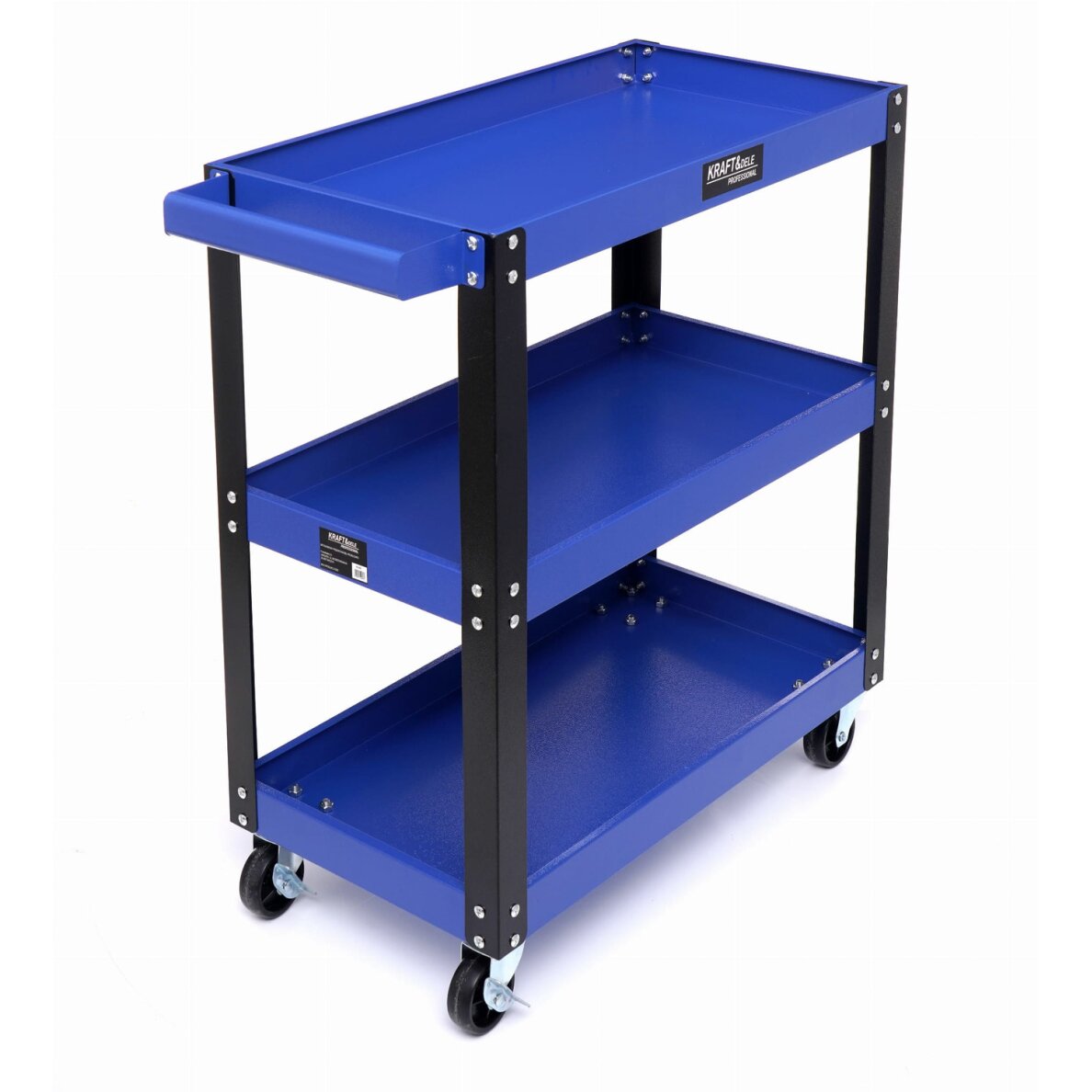 Vežimėlis su 3 lentynom 70x76x35cm 4