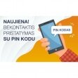 Bekontaktis pristatymas su PIN kodu