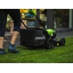 Akumuliatorinė savaeigė vejapjovė Greenworks GD40LM46SPK4, 40 V, 4,0 Ah, 46 cm