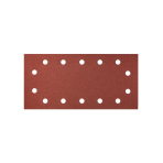 Velcro švitrinis popierius 115 x 230 mm, K180, 5 vnt., su skylutėmis