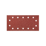Velcro švitrinis popierius 115 x 230 mm, K40, 5 vnt., su skylutėmis