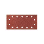 Velcro švitrinis popierius 115 x 230 mm, K60, 5 vnt., su skylutėmis