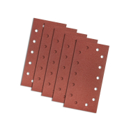 Velcro švitrinis popierius 115 x 230 mm, K120, 5 vnt., su skylutėmis