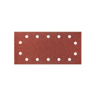 Velcro švitrinis popierius 115 x 230 mm, K60, 5 vnt., su skylutėmis