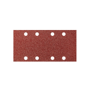 Velcro švitrinis popierius 93 x 185 mm, K40, 5 vnt., su skylutėmis