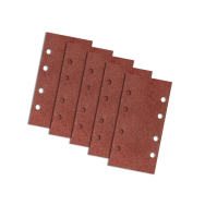 Velcro švitrinis popierius 93 x 185 mm, K60, 5 vnt., su skylutėmis