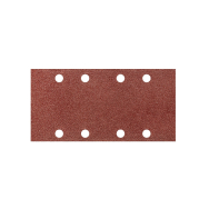 Velcro švitrinis popierius 93 x 185 mm, K60, 5 vnt., su skylutėmis