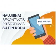 Bekontaktis pristatymas su PIN kodu