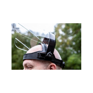 Veido skydelis, 1 mm storio (keičiamas apsauginis stiklas) 2