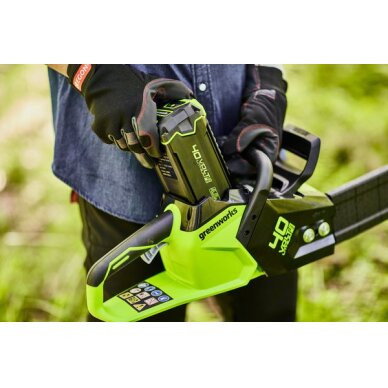 VEJAPJOVĖ SAVAEIGĖ + PŪSTUVAS+GRANDINIS PJŪKLAS Greenworks gd40lm46spk4+gd40bvIIk4+gd40cs18k4, 46cm, 40V, 3X4Ah 45 VEJAPJOVĖ SAVAEIGĖ + PŪSTUVAS+GRANDINIS PJŪKLAS Greenworks gd40lm46spk4+gd40bvIIk4+gd40cs18k4, 46cm, 40V, 3X4Ah 45