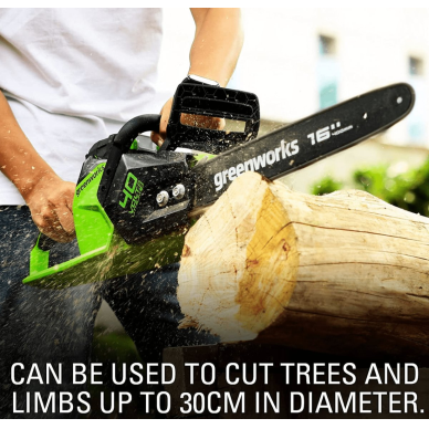 VEJAPJOVĖ SAVAEIGĖ + PŪSTUVAS+GRANDINIS PJŪKLAS Greenworks gd40lm46spk4+gd40bvIIk4+gd40cs18k4, 46cm, 40V, 3X4Ah 38 VEJAPJOVĖ SAVAEIGĖ + PŪSTUVAS+GRANDINIS PJŪKLAS Greenworks gd40lm46spk4+gd40bvIIk4+gd40cs18k4, 46cm, 40V, 3X4Ah 38