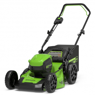 VEJAPJOVĖ STUMDOMA Greenworks GD60LM46HP, 60V, 46cm, (tik įrankis) VEJAPJOVĖ STUMDOMA Greenworks GD60LM46HP, 60V, 46cm, (tik įrankis)