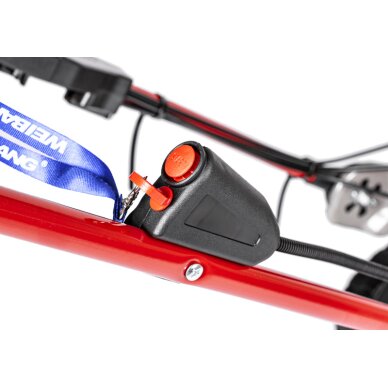 Benzininė vejapjovė Weibang WB456SC VE 3IN1, 2,5 kW 12