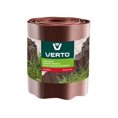 Vejos krašto juosta 15cmx9m, ruda