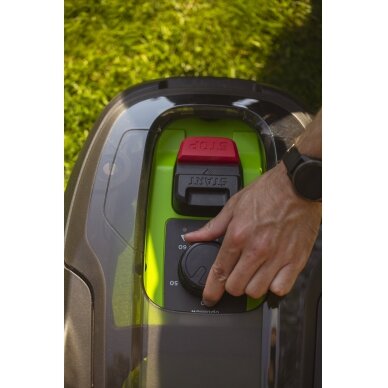 Vejos pjovimo robotas Greenworks OPTIMOW5,  iki 550 m2 2