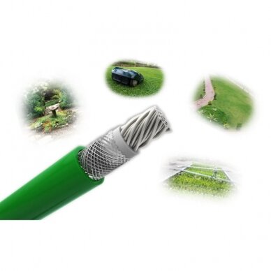 Vejos roboto instaliacijos kabelis AUTO-MOW Premium 3,8mm 500m 4 Vejos roboto instaliacijos kabelis AUTO-MOW Premium 3,8mm 500m 4