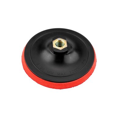 Velcro diskas 125 mm x 8 mm, m14 sriegis 5