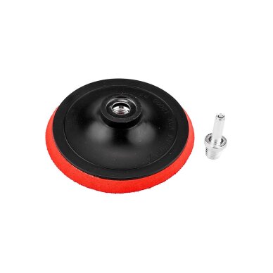 Velcro diskas 125 mm x 8 mm, m14 sriegis + 8 mm blokas 5