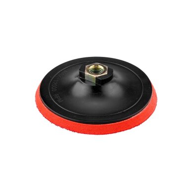 Velcro diskas 125 mm x 8 mm, m14 sriegis Velcro diskas 125 mm x 8 mm, m14 sriegis