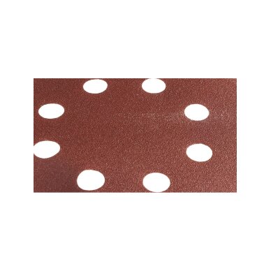 „Velcro“ šlifavimo diskai 125 mm, p180, 5 vnt, su 8 skylėmis 5 „Velcro“ šlifavimo diskai 125 mm, p180, 5 vnt, su 8 skylėmis 5