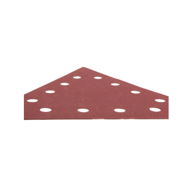 Velcro šlifavimo popierius K180, trikampis su 12 skylių, 5vnt šlifuokliui 59G264 4