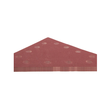 Velcro šlifavimo popierius K180, trikampis su 12 skylių, 5vnt šlifuokliui 59G264 5