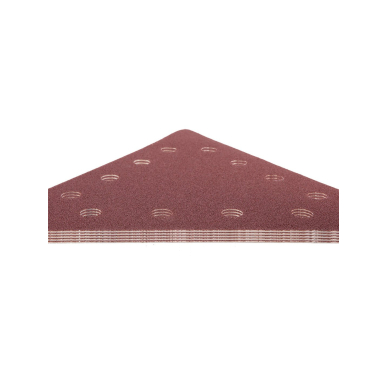Velcro šlifavimo popierius K80, trikampis su 12 skylių, 5vnt šlifuokliui 59G264 5